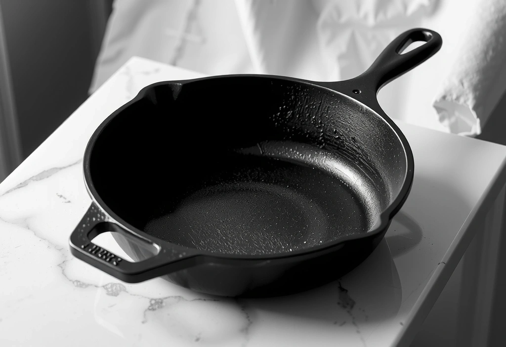 Gusseiserne Pfanne